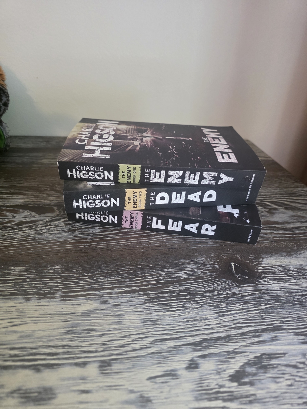 Charlie Higson Paperback Thriller Set - Black Covers